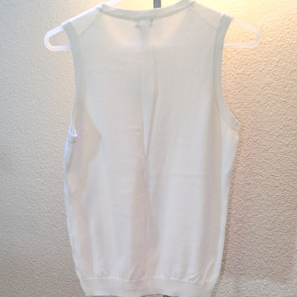 J. Crew Classic White Tank Top - Picture 5 of 5
